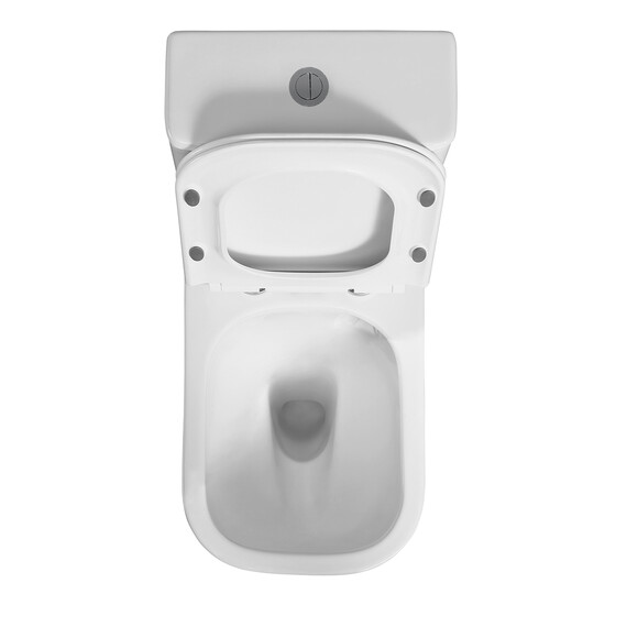 Унитаз-компакт безободковый Azario ESCONDA AZ-1255A с крышкой микролифт (система смыва торнадо) - фото 7