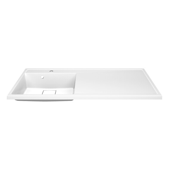 Раковина над стиральной машиной Azario Paola Magenta 120 см L CS00078451 - фото 2