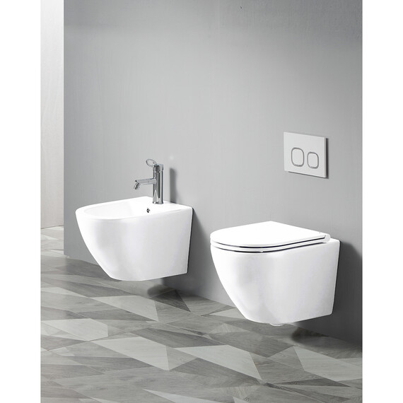 Биде подвесное Azario Grado AZ-0046F - фото 8