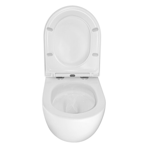 Унитаз подвесной Azario Ormi AZ-0253VD с крышкой микролифт - фото 5