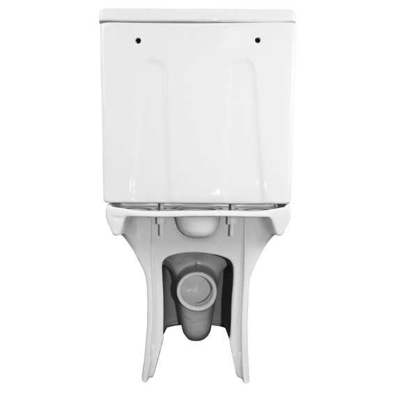 Унитаз-компакт безободковый Azario Formal AZ-1353B с крышкой микролифт - фото 9