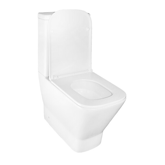 Унитаз-компакт безободковый Azario Joy AZ-2168-UQ3 с крышкой микролифт (система смыва Торнадо) - фото 4