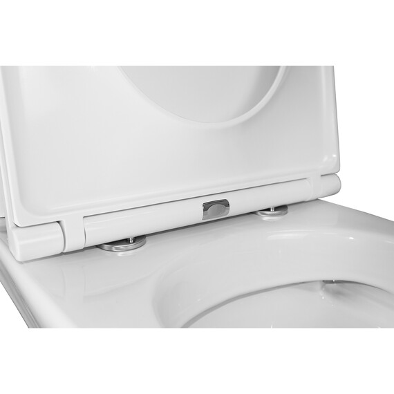 Унитаз-компакт безободковый Azario Dante AZ-93589 с крышкой микролифт - фото 7