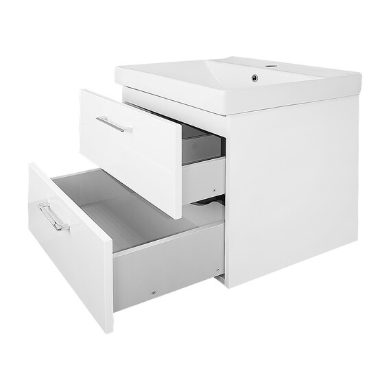 Тумба подвесная с раковиной Azario Ника 60 см CS00091367 - фото 3