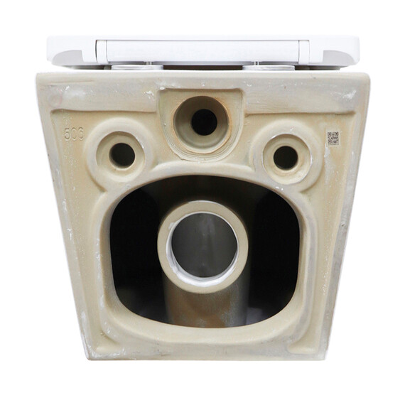 Унитаз подвесной безободковый Azario Nove AZ-9312T с тонкой крышкой микролифт - фото 14