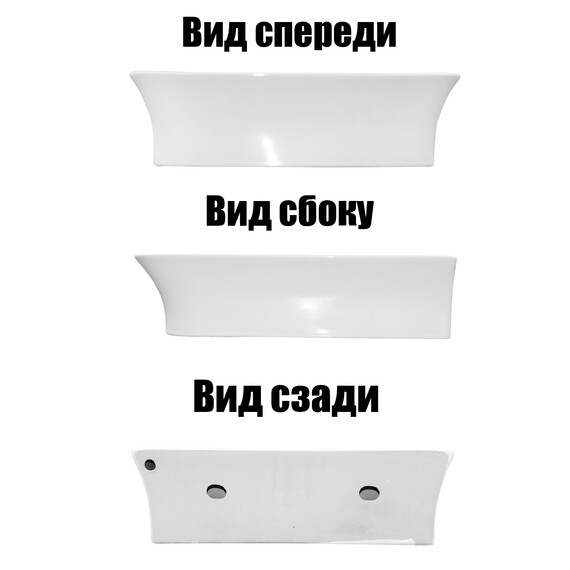 Раковина подвесная Azario 41 см AZ-2257 - фото 4