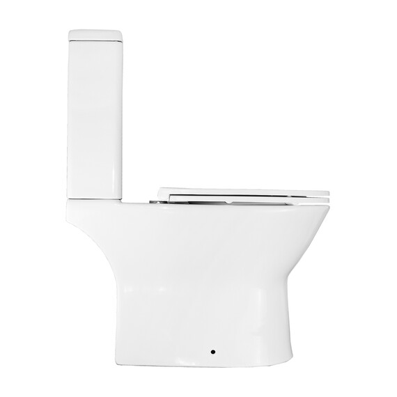 Унитаз-компакт безободковый Azario Dante AZ-93589 с крышкой микролифт - фото 12