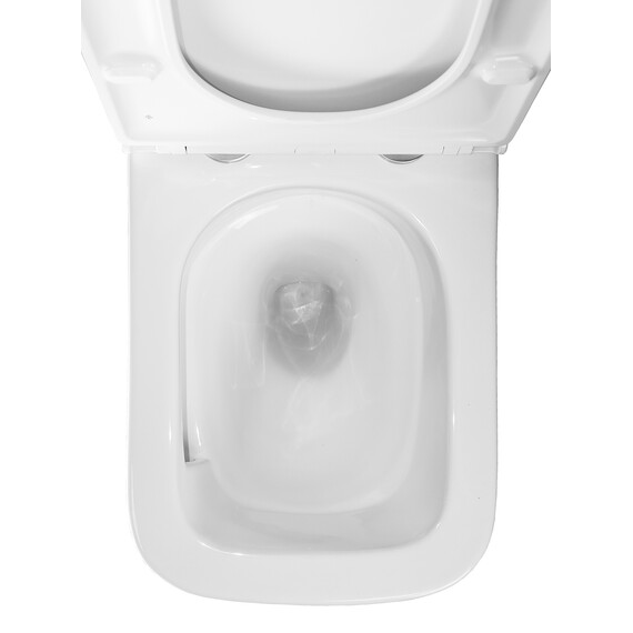 Унитаз-компакт безободковый Azario Joy AZ-2168-UQ3 с крышкой микролифт (система смыва Торнадо) - фото 9