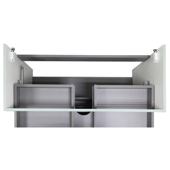 Тумба подвесная с раковиной Azario Viola 100/2H 100 см CS00097148, фисташковый - фото 5