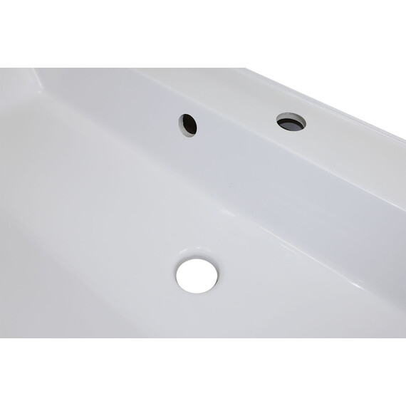 Тумба подвесная с раковиной Azario Velluto 70 см CS00088602, белый матотвый - фото 11