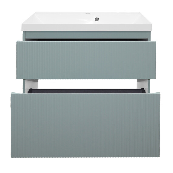 Тумба напольная с раковиной Azario Viola 80/2H 80 см CS00097139, фисташковый - фото 4