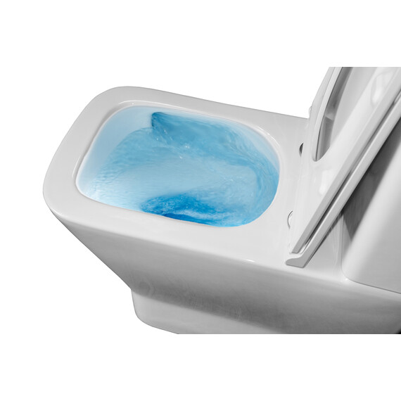 Унитаз-компакт безободковый Azario Joy AZ-2168-UQ3 с крышкой микролифт (система смыва Торнадо) - фото 11