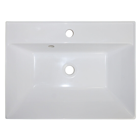 Тумба подвесная с раковиной Azario Velluto 60 см CS00088601, белый матотвый - фото 8