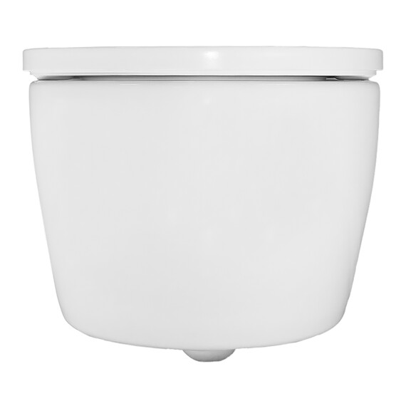 Унитаз подвесной Azario Nemi AZ-1293WH с крышкой микролифт (система смыва Торнадо) - фото 14