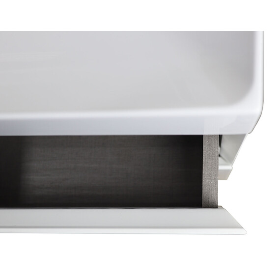 Тумба подвесная с раковиной Azario Velluto 60 см CS00088601, белый матотвый - фото 7