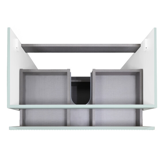 Тумба напольная с раковиной Azario Viola 80/2H 80 см CS00097139, фисташковый - фото 5