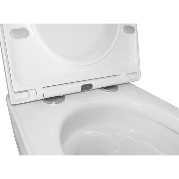 Унитаз подвесной Azario Ormi AZ-0253VD с крышкой микролифт - фото 6