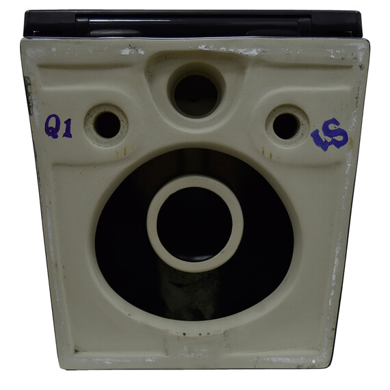 Унитаз подвесной безободковый Azario Teramo AZ-0053-UQ3-MB с крышкой микролифт (система смыва Торнадо) чёрный матовый, Цвет производителя: чёрный матовый - фото 10