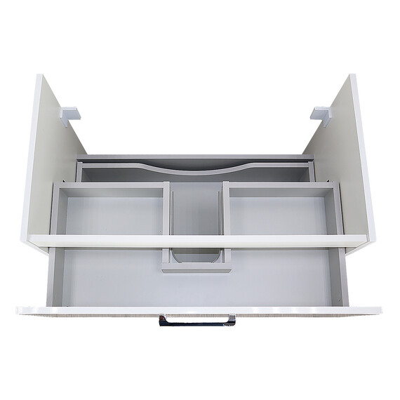 Тумба подвесная с раковиной Azario Ника 80 см CS00091369 - фото 4