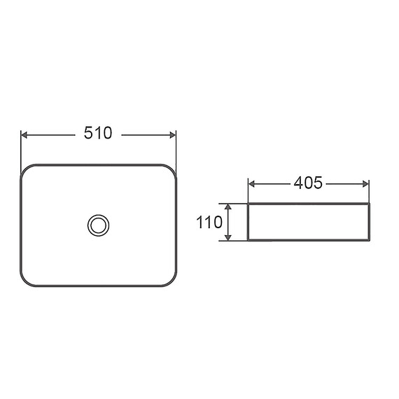Раковина-чаша Azario 51 см AZ-2178-MW - фото 5