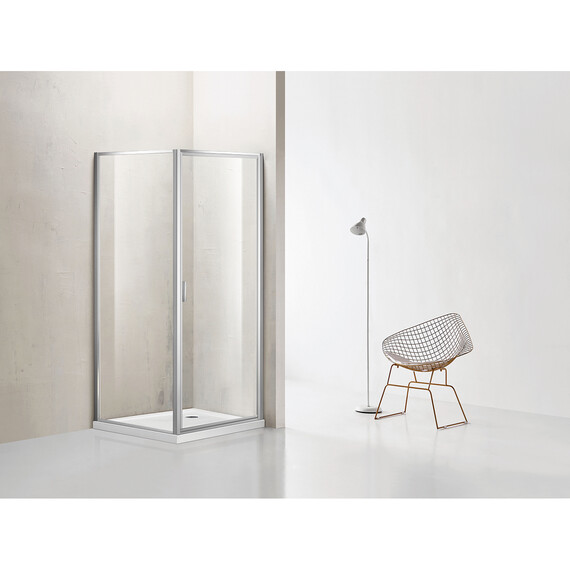 Душевое ограждение Azario Richmond 90x90 см AZ-NAG1221 900, хром/прозрачное - фото 2