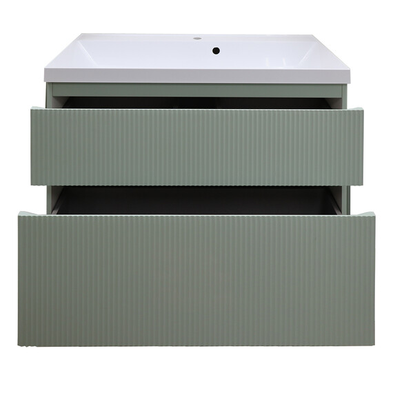 Тумба напольная с раковиной Azario Viola 100/2H 100 см CS00097145, фисташковый - фото 4