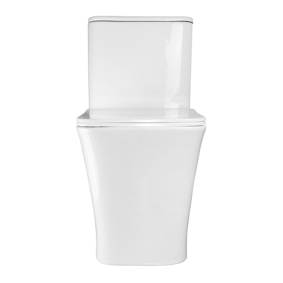 Унитаз-моноблок безободковый Azario Stoun AZ-1109 с тонкой крышкой микролифт - фото 11