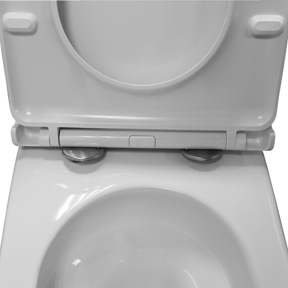 Унитаз подвесной Azario Etera AZ-118E-UQ3 с тонкой крышкой микролифт - фото 8