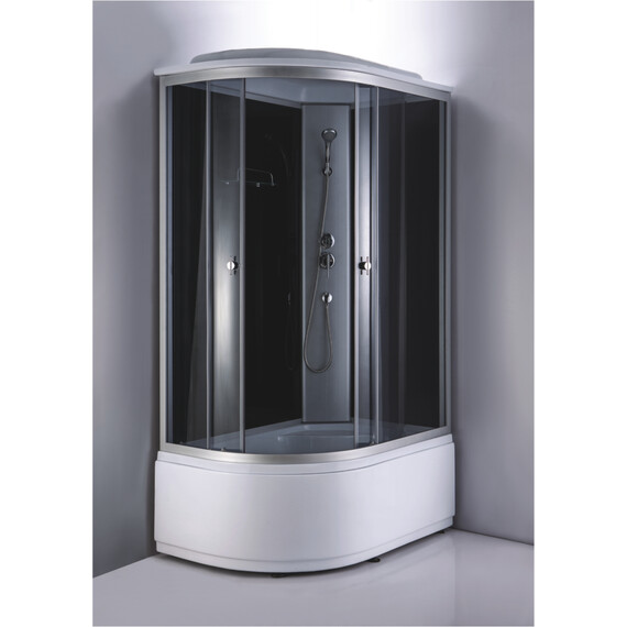 Душевая кабина Loranto 120х80 см CS-887EATM/B-120 R, хром/прозрачное - фото 2