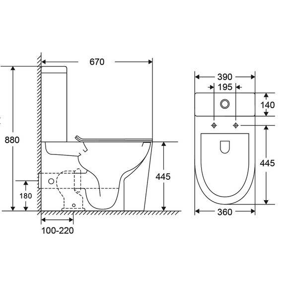 Унитаз-компакт безободковый Azario Margo AZ-2125-UQ1 с крышкой микролифт (система смыва Торнадо) - фото 16