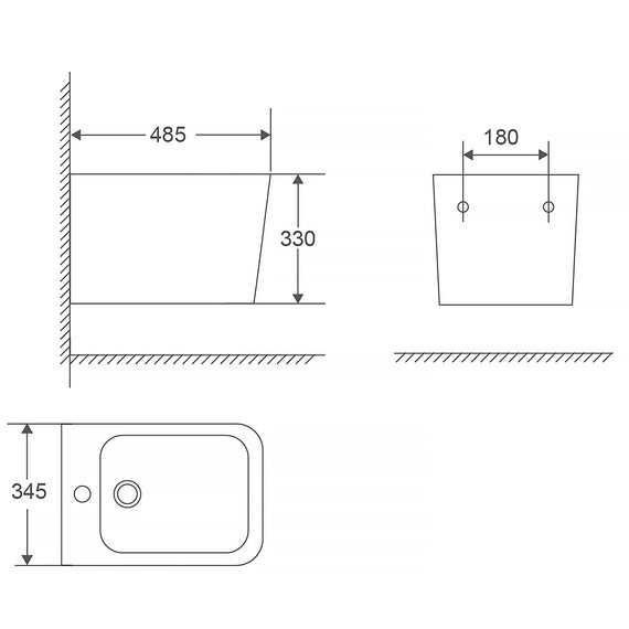 Биде подвесное Azario Teramo AZ-0052F - фото 9