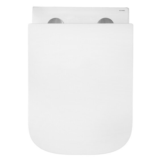 Унитаз подвесной безободковый Azario FOTE AZ-116-UQ3 с тонкой крышкой микролифт (Система смыва торнадо) - фото 11
