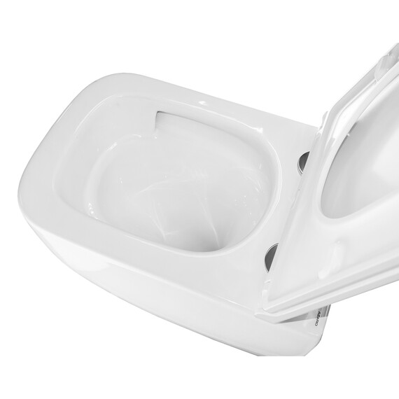 Унитаз подвесной безободковый Azario FOTE AZ-116-UQ3 с тонкой крышкой микролифт (Система смыва торнадо) - фото 7