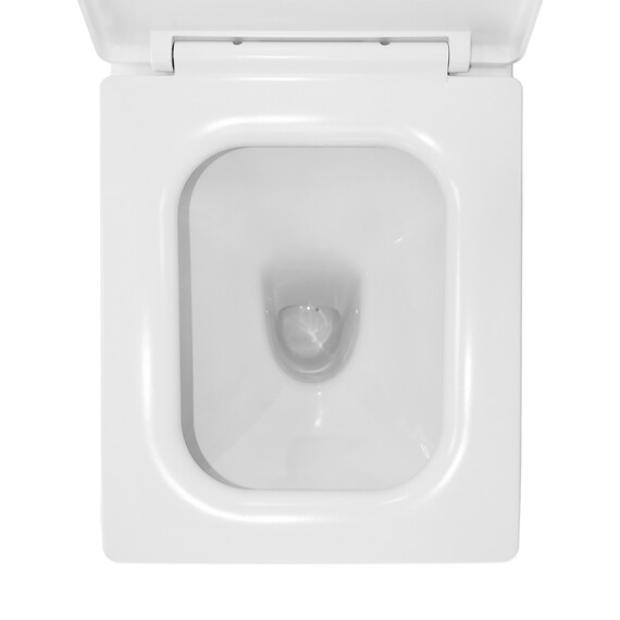 Унитаз-моноблок безободковый Azario RAYO AZ-6385 с крышкой микролифт - фото 7