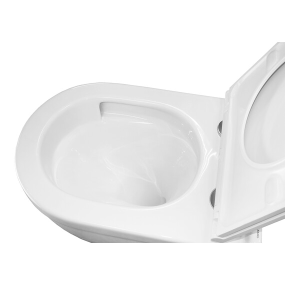 Унитаз подвесной безободковый Azario Fora AZ-0017-UQ3 с крышкой микролифт (Система смыва торнадо) - фото 8