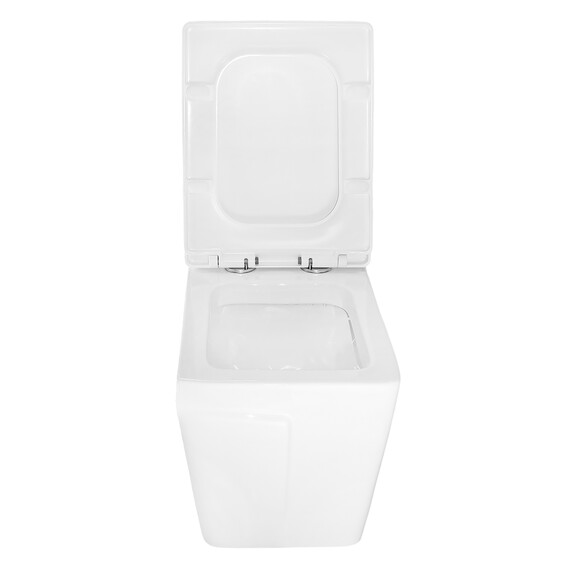 Унитаз-моноблок безободковый Azario RAYO AZ-6385 с крышкой микролифт - фото 5