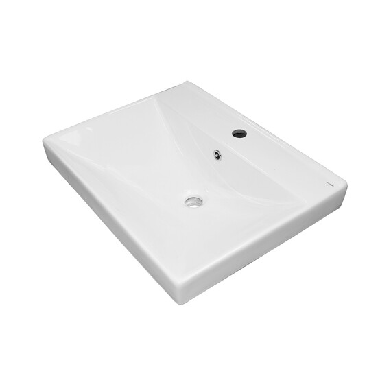 Тумба напольная с раковиной Azario Мила 60 см CS00091364, белый матовый - фото 7