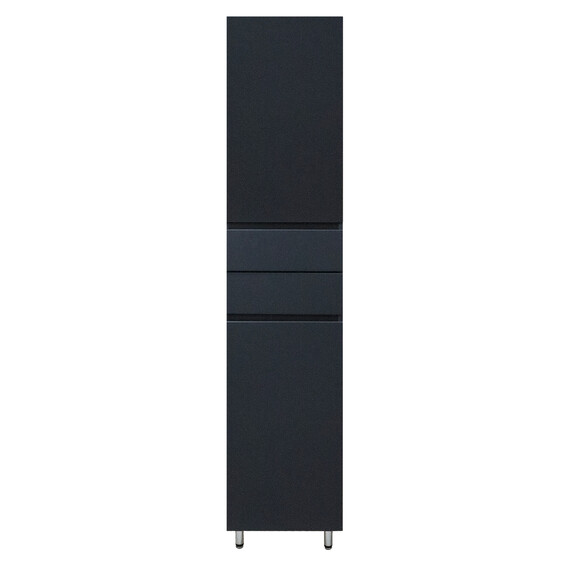 Пенал напольный Azario Эстима 40 см L CS00094560, графит - фото 3