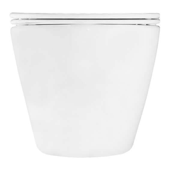 Унитаз подвесной безободковый Azario BONELLE AZ-2801E с тонкой крышкой микролифт (Система смыва торнадо) - фото 12