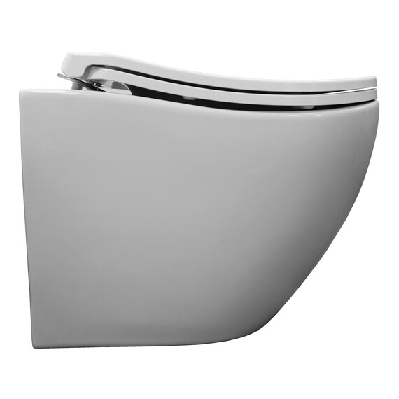 Унитаз подвесной Azario Etera AZ-118E-UQ3 с тонкой крышкой микролифт - фото 11