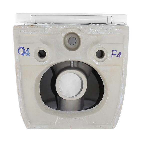 Унитаз подвесной безободковый Azario Terso AZ-092E-UQ3 (система смыва Торнадо) с тонкой крышкой микролифт - фото 14