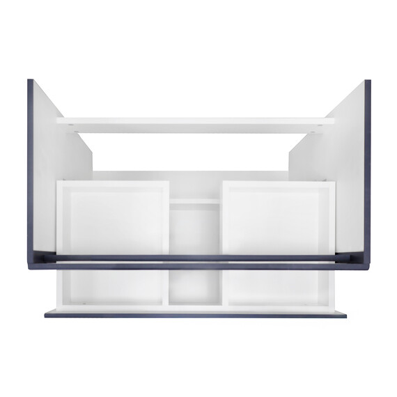 Тумба напольная с раковиной Azario Эстима 80 см CS00094597, графит - фото 5