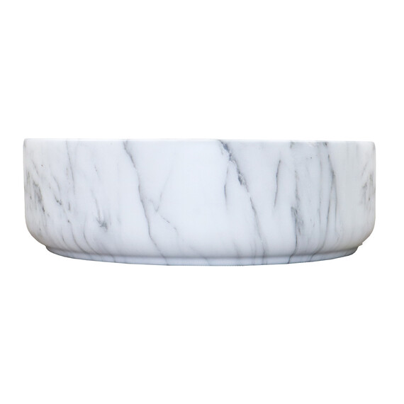 Раковина-чаша Azario 35 см AZ-3134-M820, светлый мрамор - фото 4