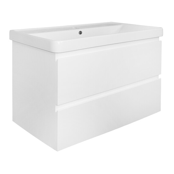 Тумба подвесная с раковиной Azario Мила 90 см CS00089920, белый - фото 2