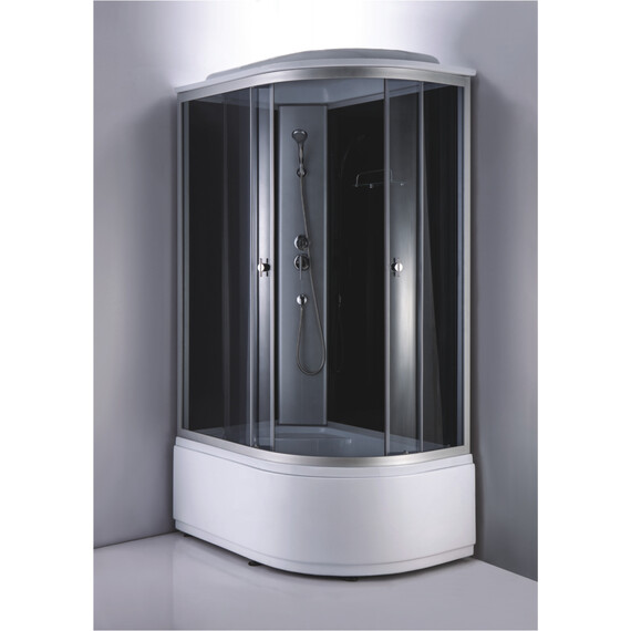 Душевая кабина Loranto 120х80 см CS-886EATM/B-120 L, хром/прозрачное - фото 2