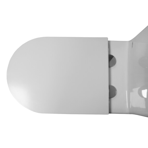 Унитаз-моноблок Azario Eagle AZ-80673 с тонкой крышкой микролифт (Система смыва Торнадо) - фото 8