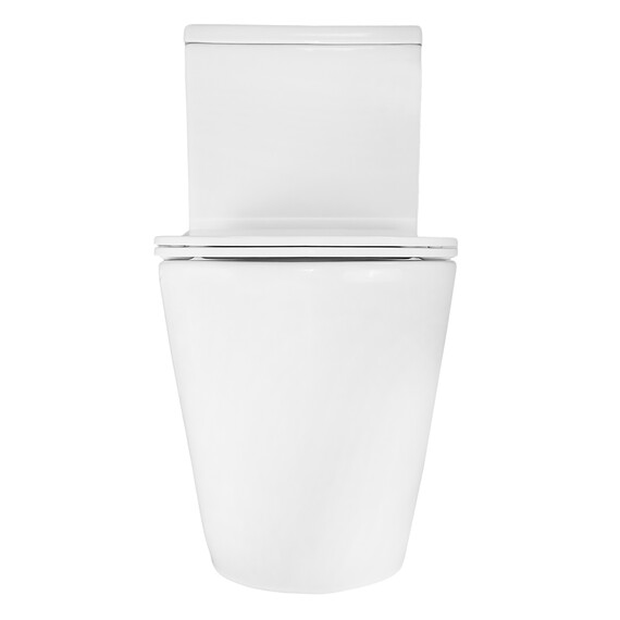 Унитаз-моноблок безободковый Azario Prime AZ-1363OP с тонкой крышкой микролифт - фото 12