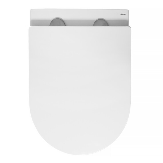 Унитаз подвесной Azario Blanco AZ-9003WT с тонкой крышкой микролифт (Система смыва Торнадо) - фото 9