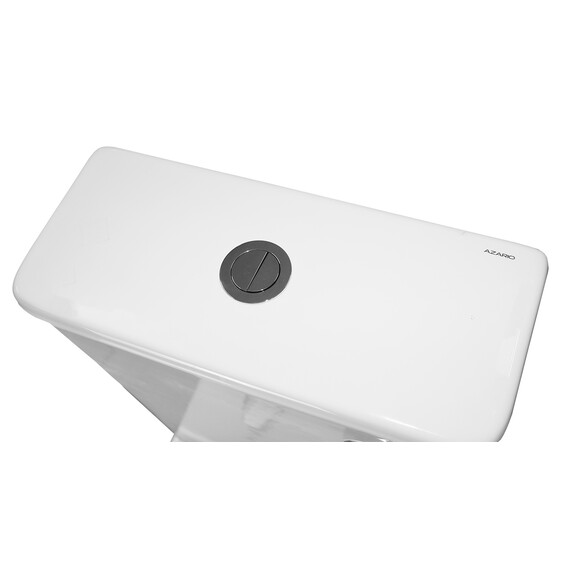 Унитаз-компакт безободковый Azario RIANO AZ-1307A с крышкой микролифт (система смыва Торнадо) - фото 10
