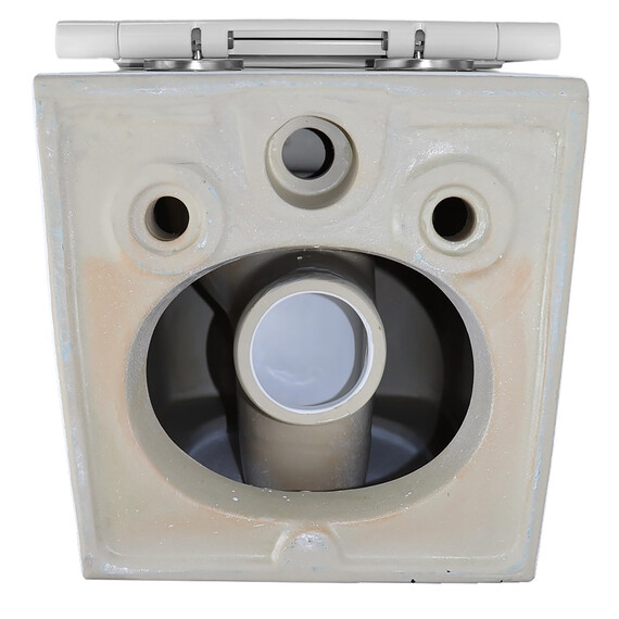 Унитаз подвесной безободковый Azario Cascad AZ-2303-A с тонкой крышкой микролифт (Система смыва Торнадо) - фото 14